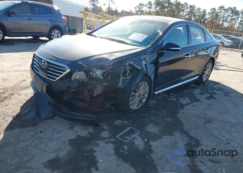 2015 Hyundai Sonata Limited from USA, damaged, VIN 5NPE34AF8FH016448
